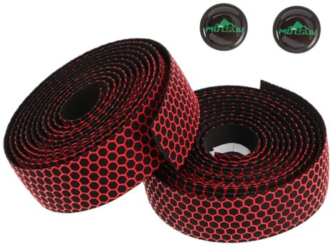 POPETPOP 2 Rollen Anti- -Lenkergürtel Fahrrad Lenkerband Fahrradgriffband Mountainbike -Lenkerband Lenkerumhüllung für Fahrräder Fahrrad Klebeband Fahrradgriffgriffe Kieselgel