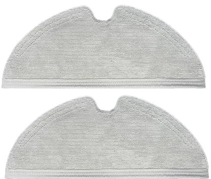 PNESHGTT Compatible With Xiaomi Mijia 1T STYTJ02ZHM MI Robot Vacuum Mop 2 Pro Plus Cleaner Parts Hepa Filter Main Side Brush Mop Parts(2 mop)