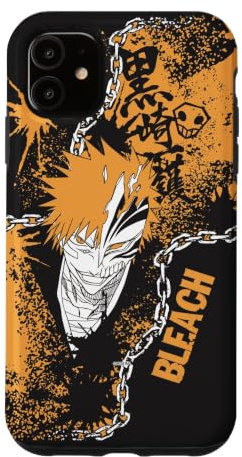 Bleach Ichigo Hollow Mask Splatter Graffiti Anime Case for iPhone 11