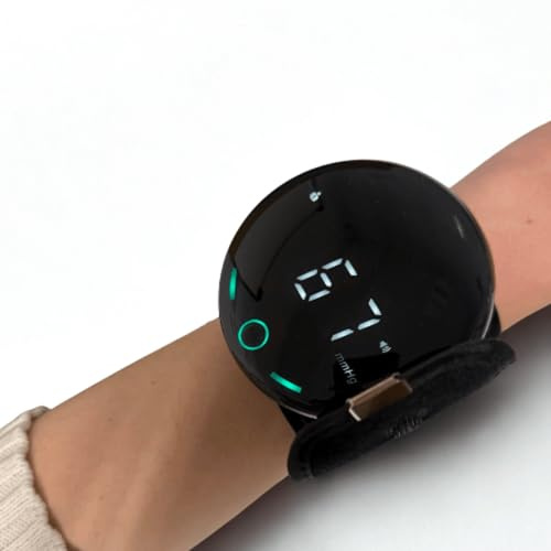 Ravencourt Living Talking Wrist Blood Pressure Monitor | Clear Voice Readings, for The Elderly and Visually Impaired, High-Contrast Digital Display, USB-C Rechargeable
