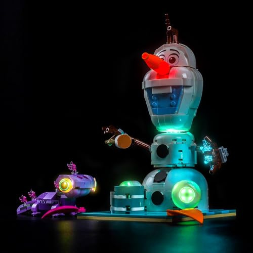 LocoLee Licht Kompatibel mit Lego 43287 Olaf and Bruni’s Picnic Fun (Kein - Lego-Set) Dekorative Beleuchtung Set Compatible with Lego Picknickspaß mit Olaf und Bruni
