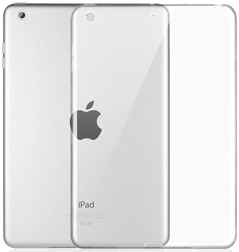 Oprimio Étui de protection transparent pour Apple iPad 9/8/7 (10,2, 2021/2020/2019, 9e/8e/7e génération) - Transparent et léger - En TPU fin et flexible - Souple et résistant aux rayures