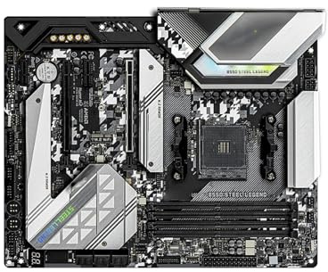 Compatibilità Scheda madre Fit For ASRock B550 Steel Legend supporta CPU Ryzen 9 5900X 7 5700X3D 5800X3D 4xDDR4 4733MHz M.2 mATX AM4