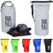 Relaxdays Ocean Pack, 20L, wasserdicht, Packsack, leichter Dry Bag, Trockentasche, Segeln, Ski, Snowboarden, dunkelgrau