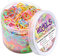 Hoyols Hair Elastic Rubber Bands Ties for Ponytail Braid Holder Pack (Multi-Color 1500 pcs)