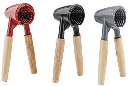 Haushalt International HI 14025 Nussknacker aus Aluminium mit Holzgriffen