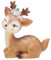 Comtervi Kitz Figur, Dekorative Ornamente, Figur Deko REH Kitz Miniatur 3D Bambi, Tierfiguren