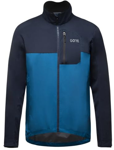 GORE WEAR Veste de Cyclisme pour Homme Spirit, GORE-TEX INFINIUM, M, Bleu Cobalt/Bleu Marine