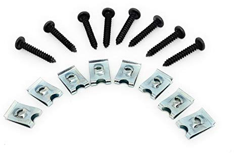 Sound-way - 8 x vis de montages de Haut-Parleur de Voiture avec Clips vis Auto-taraudeuses - CA-16