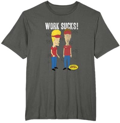 Beavis and Butt-Head at Work T-Shirt