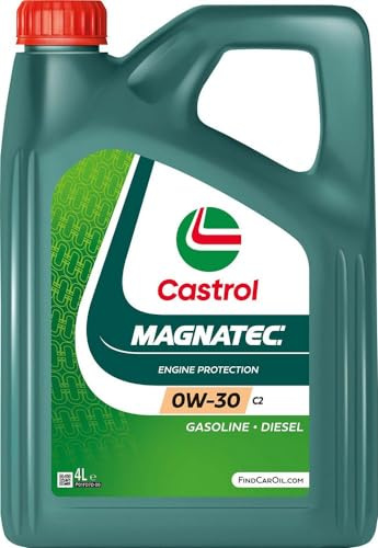CASTROL Motoröl 0W-30 Magnatec Motor Öl ACEA C2 Start-Stop C2 4L Kompatibel mit HYUNDAI Tucson TL, TLE, TOYOTA Yaris Schrägheck P9, OPEL Corsa F, CITROËN JUMPER Kasten, PEUGEOT BOXER Kasten