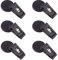 Hezhou 6 Stück Auto Parkausweishalter Windschutzscheibe Tickets Inhaber Parkscheinhalter Autoclip Notizzettelhalter Kunststoff Windschutzscheibe Tickethalter Windschutzscheibe Auto Tickets Clips