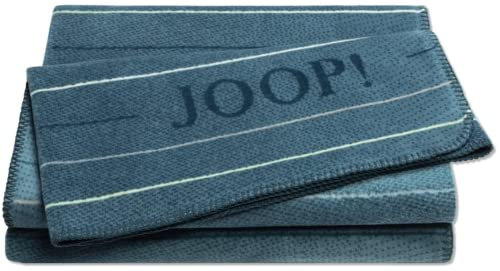 Joop! Wohndecke Move Baumwollmischung blau Größe 150x200 cm