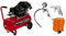 Einhell Compresseur à air portatif TC-AC 420/50/10 V (2200 W, 2850 rpm, 10 bar max, réservoir 50l, réducteur de pression, manomètre, valve de rétention, valve de sécurité) + Kit 3 accessoires