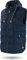 normani OUTDOOR SPORTS Wattierte Steppweste Bodywarmer - 100% Winddichte Outdoor Weste mit Lederpatch, Kapuze und Stehkragen Farbe Marineblau Größe XL/54