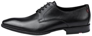 LLOYD Herren Schnürschuhe Leonard, Männer Businessschuhe,elegant,Office,büro,Freizeit,Schnuerschuhe,Schnuerer,straßenschuhe, Black, 38.5 EU / 5.5 UK