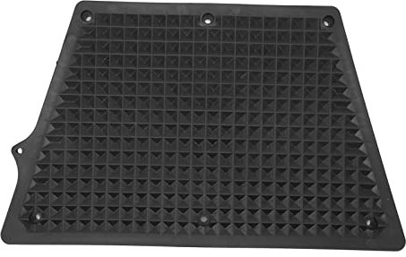 Tissting Außenborder-Spiegelplatte, Robuste PVC-Montageplatte mit trapezförmigem Design für Bootsschutz, Einfach zu installieren für Schlauchboote, Kajaks und Yachten