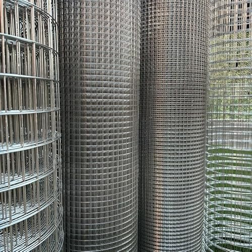 RETELANDIA -Rete acciaio inox antiruggine rotolo maglia 50x50 mm filo 2 mm h 100 VENDUTO AL METRO