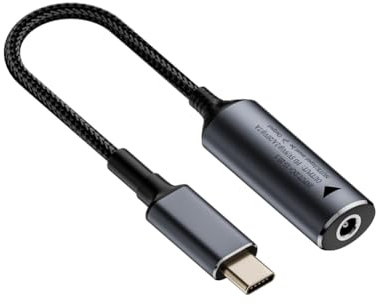 Bikevista 140W DC Laptop Charger 5V 9V 20V DC 5.5x2.5mm Female to USB C Type C PD Power Adapter Converter Fast Charging Cable