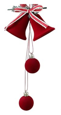 Decorazioni per albero di Natale Nordic Bells Ornamento Appeso Ciondolo Per Festival Casa e Festa Palla Appeso Ornamento Nordic Bells Decorazioni