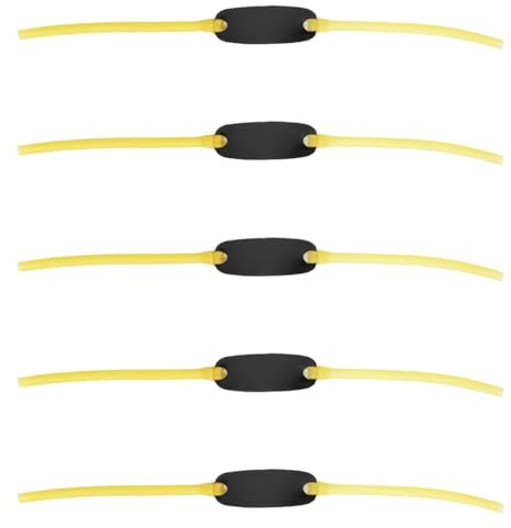 5 Stück Steinschleuder Gummi, Steinschleuder Profi für Jagd Zwille Steinschleuder Profi Jagd Ersatz Zwillen Gummi Slingshot Gummimodell Rubber
