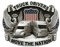 Schnalle123 Gürtelschnalle Trucker LKW Fahrer Amerika 3D Optik für Wechselgürtel Gürtel Schnalle Buckle Modell 76