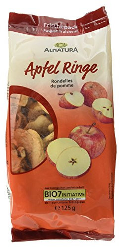 Alnatura Bio Apfelringe, 125g