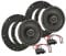 tomzz Audio 4057-009 TA16.5-Pro Lautsprecher Einbau-Set kompatibel mit VW T5 T6 Multivan Caravelle Arteon Tiguan Caddy 165mm Koaxial System