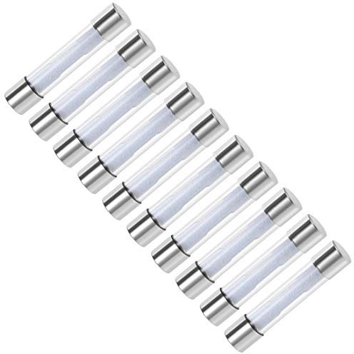 sourcing map Sicherungen 30A DC 32V 6x32mm Stereo Audio Alarmverstärker 10Stk.