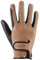 Uvex tensa II - widerstandsfähiger Reithandschuh für Damen und Herren - exzellenter Grip & strapazierfähig - touchscreenfähig - Caramel-Black - 8