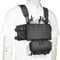 Tasmanian Tiger TT Small Combi Rig modulares Gurtzeug mit Abnehmbarer Zusatz-Tasche und Magazin-Modul, Schwarz