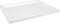vidaXL Plato de Ducha con Puntos Base Placa Receptor Cuarto de Baño Aseo Resistente a Arañazos Manchas Antideslizante ABS Blanco 80x100x4 cm
