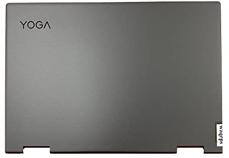 wzqrps Replacement Laptop LCD Cover Back Rear Top Lid for Lenovo Yoga 7-14ITL5 82BH 7-14ACN6 5CB1A08845 Gray