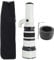 Teleobiettivo Manuale F6.3 da 500 Mm, Teleobiettivo con Messa a Fuoco Fissa con Anello Adattatore T2 FX, per Obiettivo Fujifilm Half Frame Microscan X Port (Bianco)
