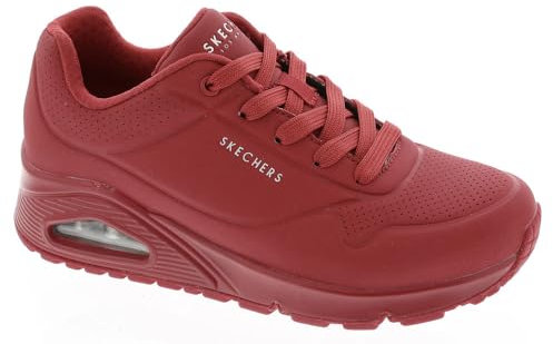 Skechers Uno Stand On Air, Zapatillas Mujer, Rojo, 36.5 EU