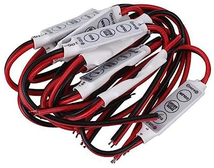 WOONEKY 10 Stück 3 Led-lichtleiste Schalter-controller Controller Für Schalter Lichtdimmerkabel er-dimmer Led-streifenbeleuchtung -streifenlichter Dimmen Streifen Licht