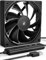 upHere 120mm USB Fan Silent Fan with 4 Adjustable Wind speeds for Computer Case/PC / PS4 / TV Box/AV Cabinet U3UK1