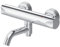 Hit - Thermostat-Wannenarmatur, Thermostatischer Wannen- und Duschmischer, Mischbatterie Wanne Thermostat, Wannenthermostat Armatur Badewanne, Chrom