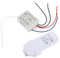 NUOBESTY Plafonnier intelligent kit sans fil de batterie Télécommande sans fil d'éclairage à distance pour lampe rétro PC