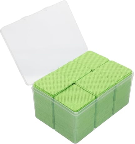 WEKADRIN 1080 Stück Reinigungspads für Wimpernkleber Effektive Sanfte Reinigungstücher für Wimpernverlängerungen und Nagellackentfernung für Kosmetikanwendungen und Empfindliche Haut