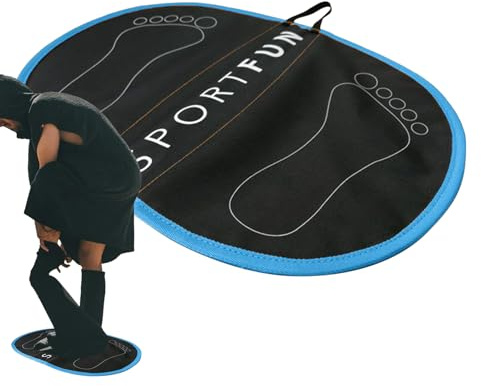 Genérico Alfombra De Cambio para Playa - Alfombrilla Impermeable para Pies - Impermeable Neopreno y Esterilla - para Mujeres, Principiantes, Profesionales, Suelo Mojado