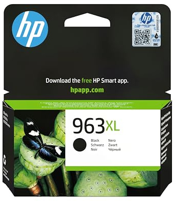 HP 963XL High Yield Black Original Tink Cartridge