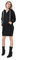 GW CLASSY OUTFIT Women Ladies Long Hoodies Plain Zip Up Ladies Long Sleeves Fleece Longline Hoodie Casual Jacket Hooded Coat with Pockets (M-L 12-14, Black Long)