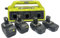 Ryobi One+ P1821 Kit de suralimentation chimique double 6 ports 18 V avec 4 piles