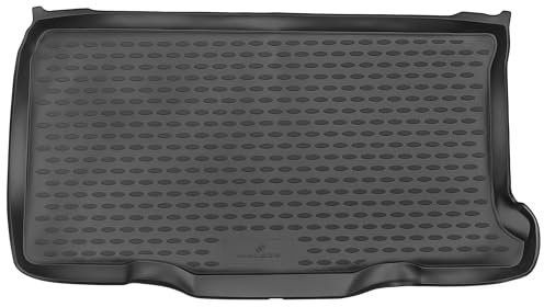 WALSER Bac de Coffre sur Mesure XTR Compatible avec Fiat 500 (312) 2007 - Auj., Fiat 500C Cabriolet 2009 - Auj.