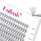 Fadlash Cluster Wimpern 10 Wurzel 0.07mm C Curl 8-15mm Gemischte Länge 120pcs Selbst-Anwendung DIY Einzelne Cluster Wimpern