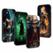 4 Stück Handyhülle für Apple iPhone 11 Hülle 6.1'' Anime Luffy Zoro Gear 5 Sun God Nika Manga Muster Design Case Kameraschutz Schutzhülle TPU Silikon Weich Ultra Dünn- 4 Pack