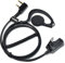 HYSHIKRA G Shape Walkie Talkie Earpiece with Microphone Compatible With Baofeng UV-5R UV-5RA 777 888S UV-82 Kenwood TH-22AT TH-25 TK-3100 Two Way Radio (TYPE-1)