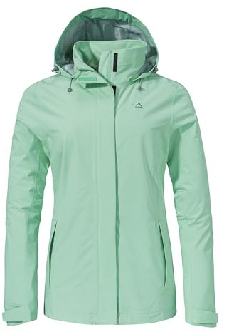 Schöffel Damen Jacket Gmund L, Botanical Sky, 42 EU