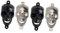Hoement 4stücke Skull Bottle Opener Wandmontierter Flaschenöffner Für Halloween Praktischer Bieröffner Für Bar Und Zuhause Farben Zufällig